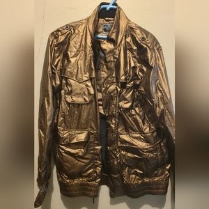 Utility Jacket Orisue Bronze Copper Raincoat Brown Jumper